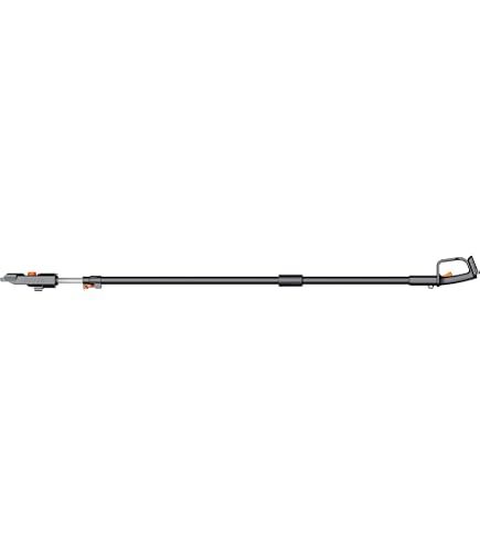 Amazon.com : WORX Extension Pole for WG322, 10' Adjustable Pole